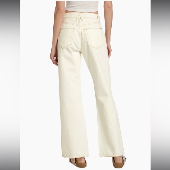 Slvrlake trouser cream jeans size 27. Brand new currently retail for $275 - Picture 3 of 4